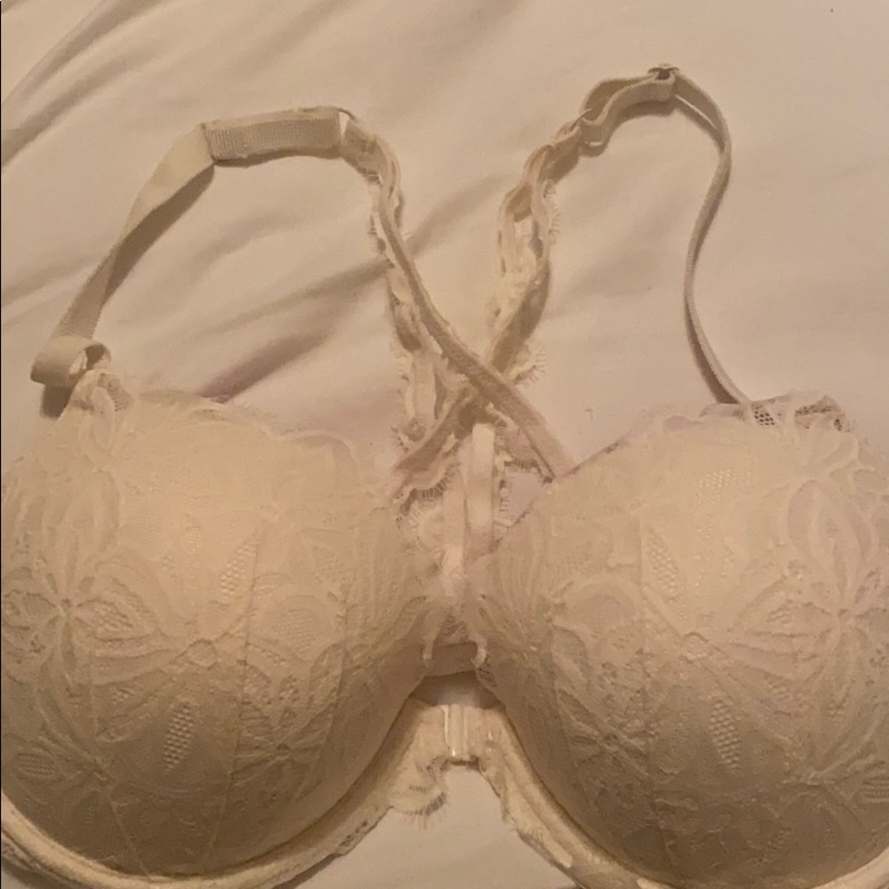PINK brand- lacy white bra
